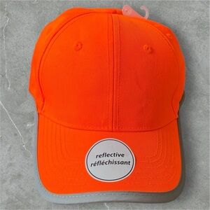$10 Add-on | High-Visibility Reflective Orange Cap